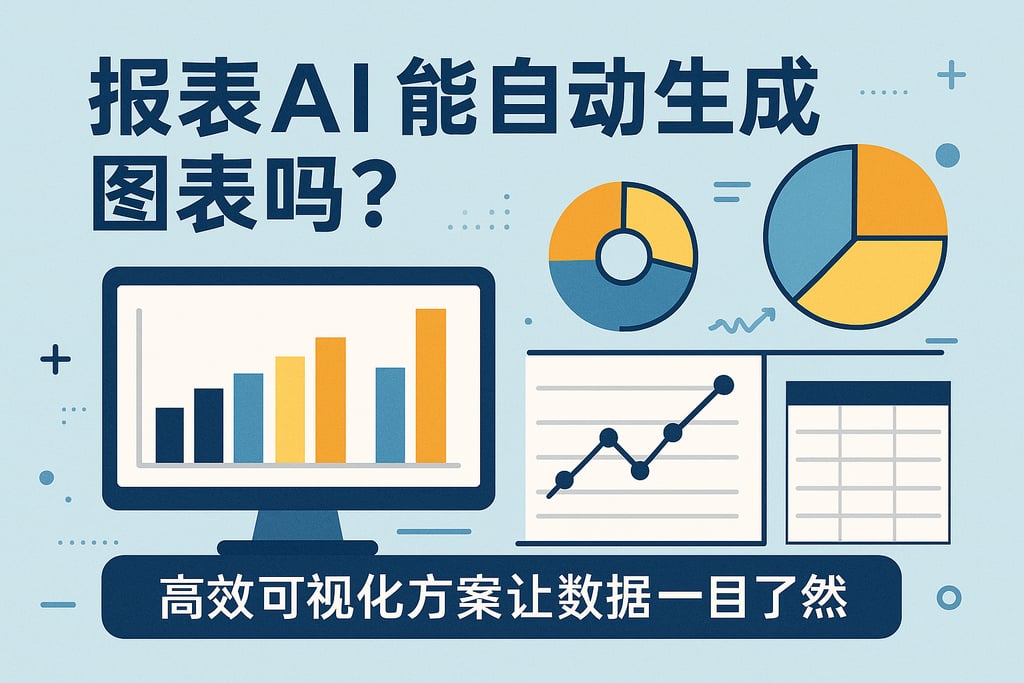 报表AI能自动生成图表吗？高效可视化方案让数据一目了然