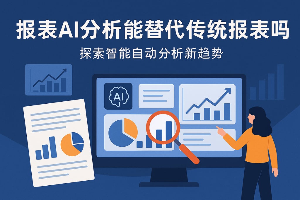 报表ai分析能替代传统报表吗？探索智能自动分析新趋势