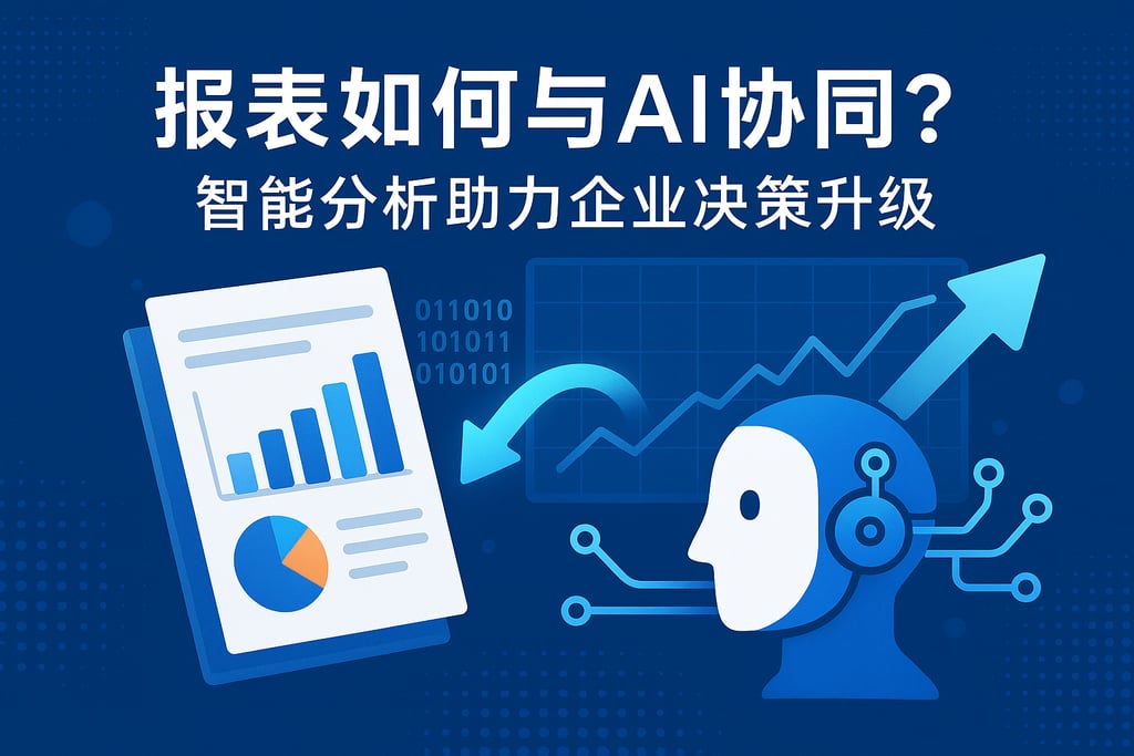 报表如何与AI协同？智能分析助力企业决策升级