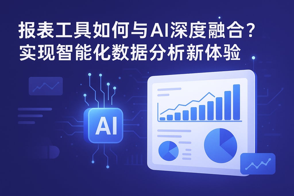 报表工具如何与AI深度融合？实现智能化数据分析新体验