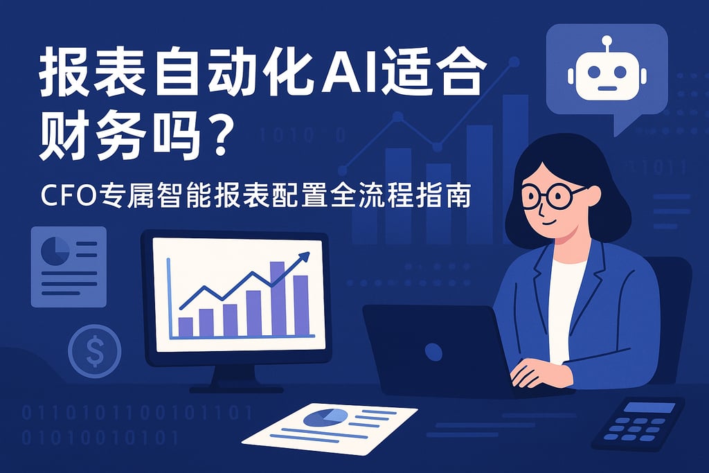 报表自动化AI适合财务吗？CFO专属智能报表配置全流程指南
