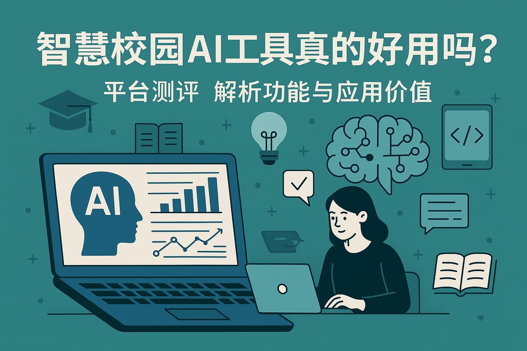 智慧校园ai工具真的好用吗？平台测评解析功能与应用价值