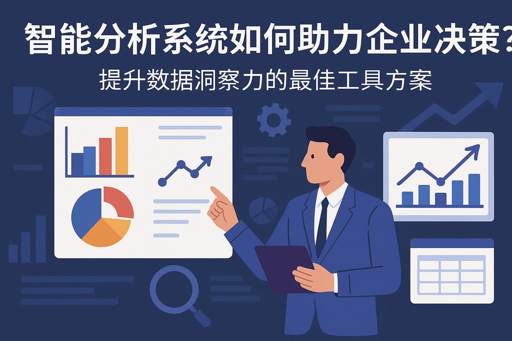智能分析系统如何助力企业决策？提升数据洞察力的最佳工具方案
