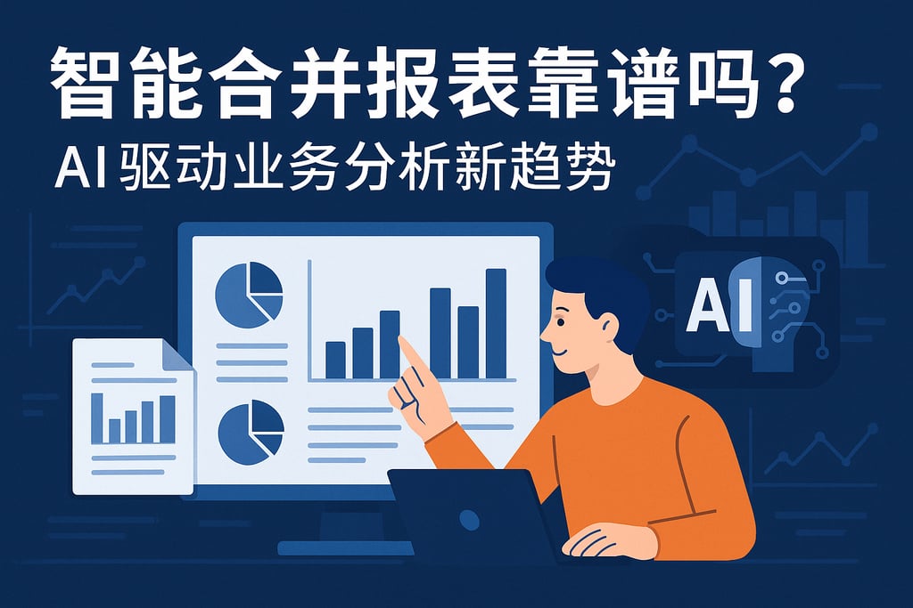 智能合并报表靠谱吗？AI驱动业务分析新趋势