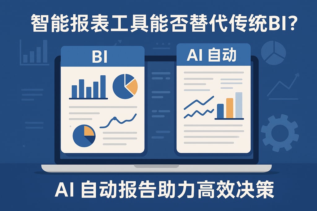 智能报表工具能否替代传统BI？AI自动报告助力高效决策