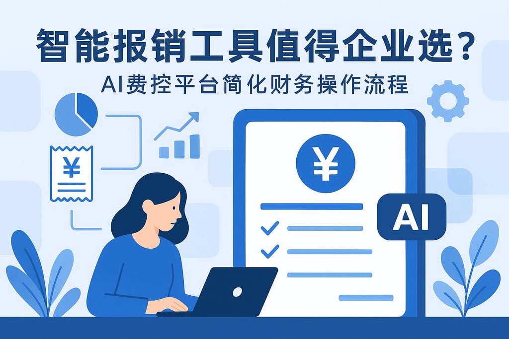 智能报销工具值得企业选择吗？AI费控平台简化财务操作流程