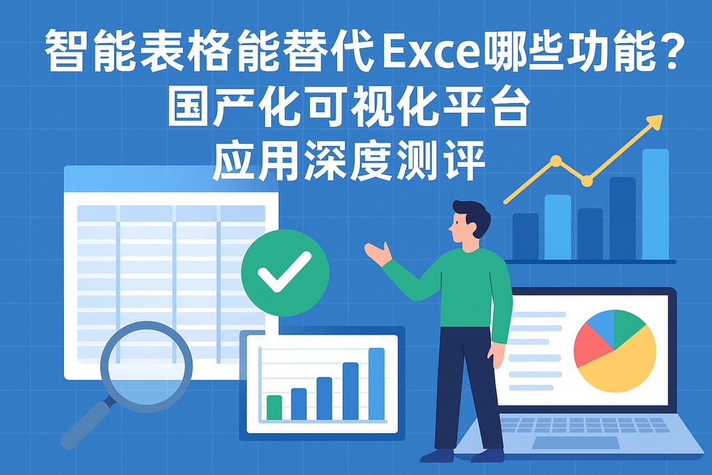 智能表格能替代Excel哪些功能？国产化可视化平台应用深度测评