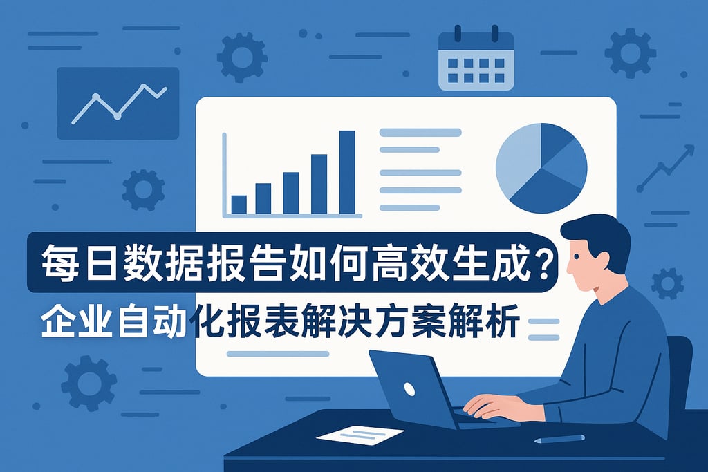 每日数据报告如何高效生成？企业自动化报表解决方案解析