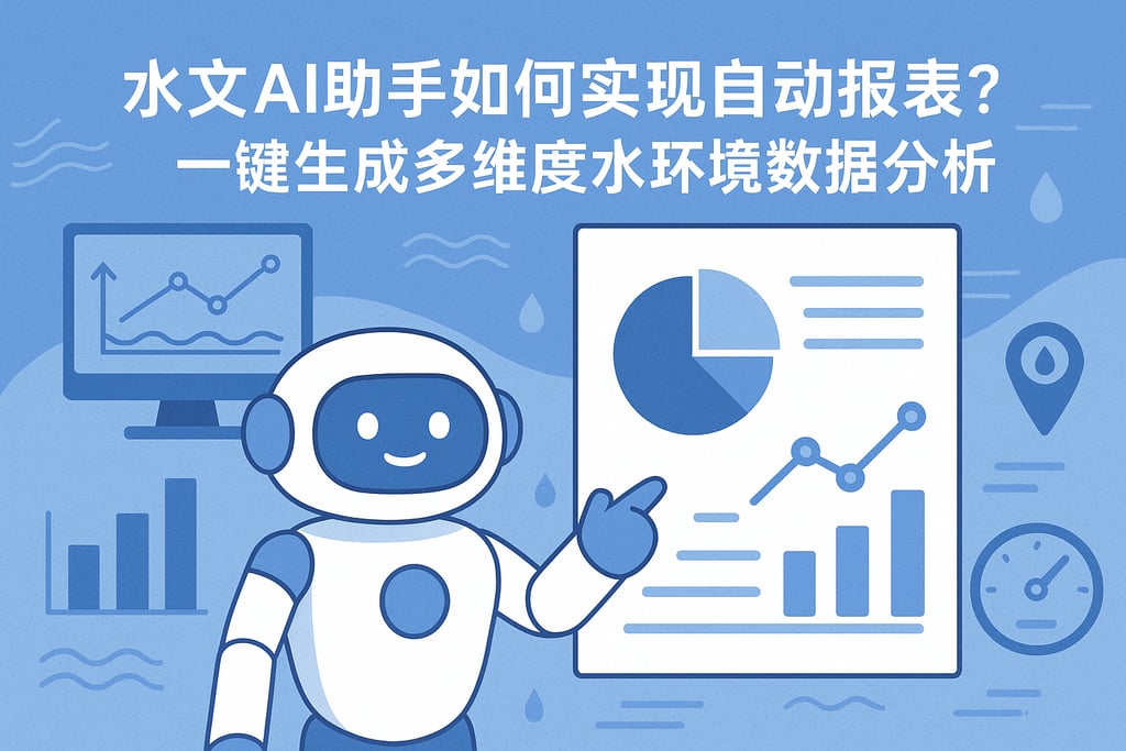 水文ai助手如何实现自动报表？一键生成多维度水环境数据分析