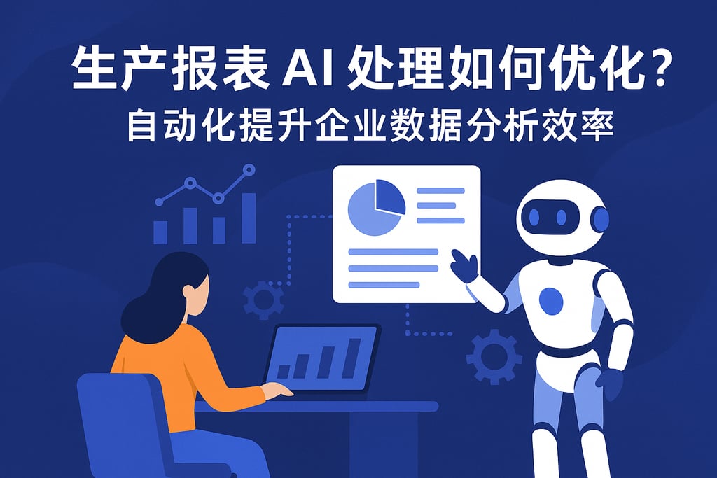 生产报表AI处理如何优化？自动化提升企业数据分析效率