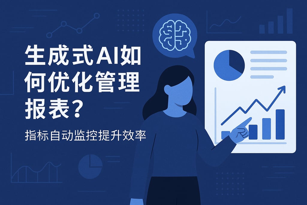生成式AI如何优化管理报表？指标自动监控提升效率