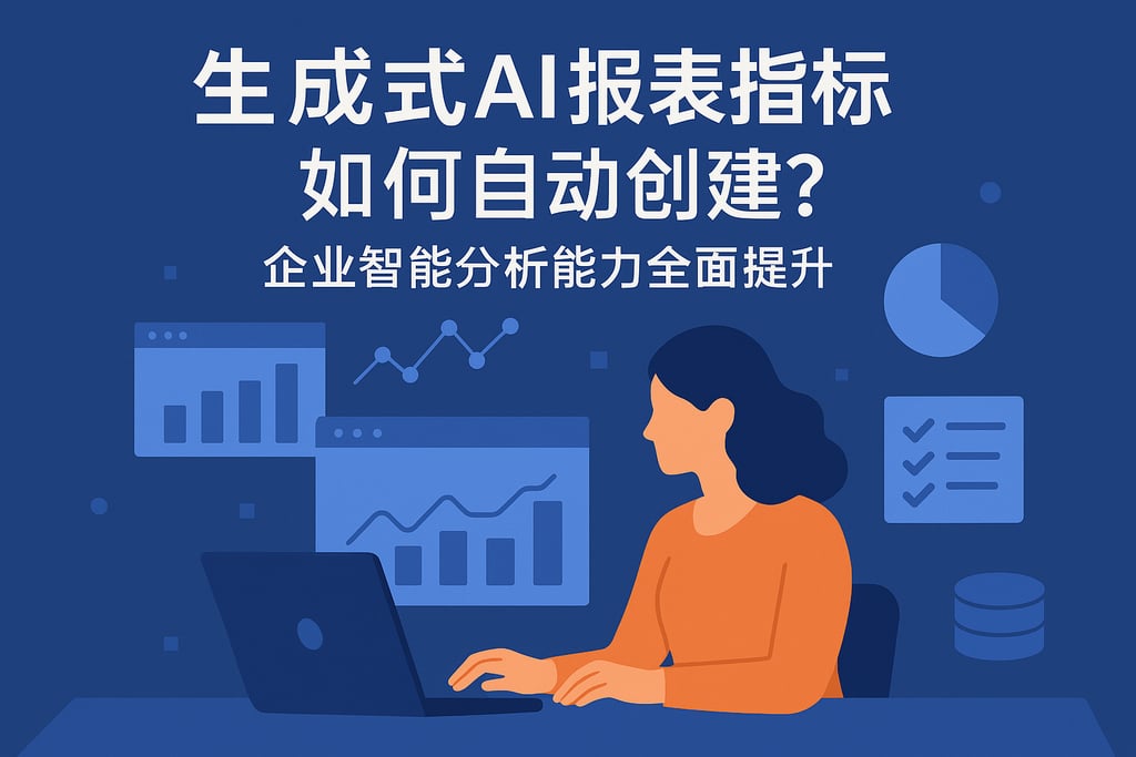 生成式AI报表指标如何自动创建？企业智能分析能力全面提升