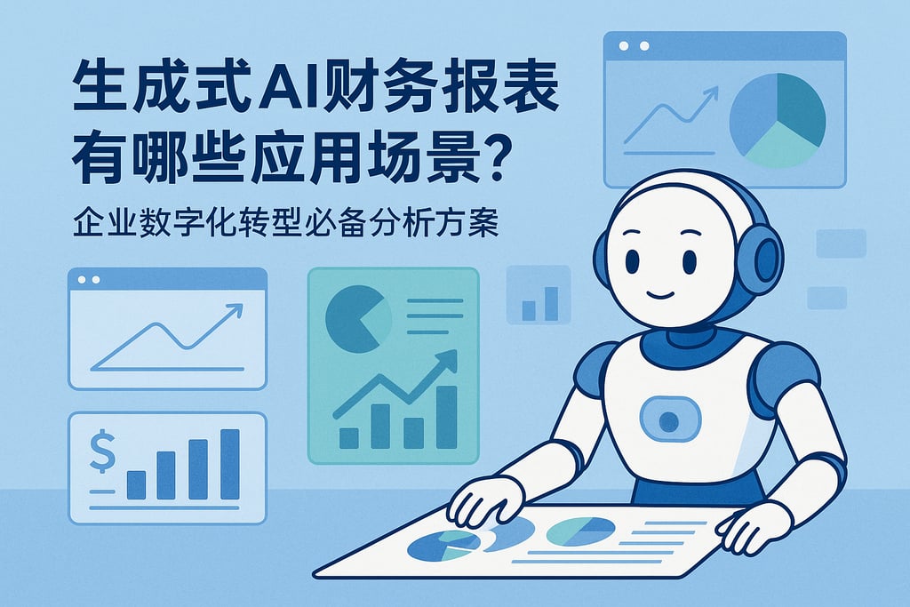 生成式AI财务报表有哪些应用场景？企业数字化转型必备分析方案