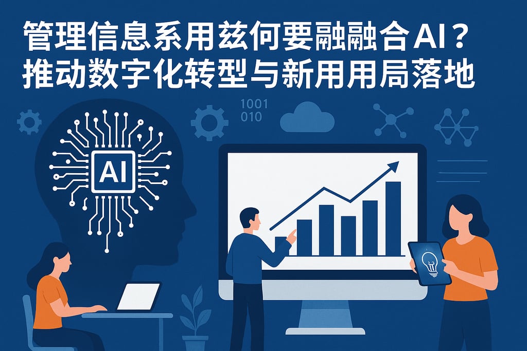 管理信息系统为何要融合AI？推动数字化转型与创新应用落地