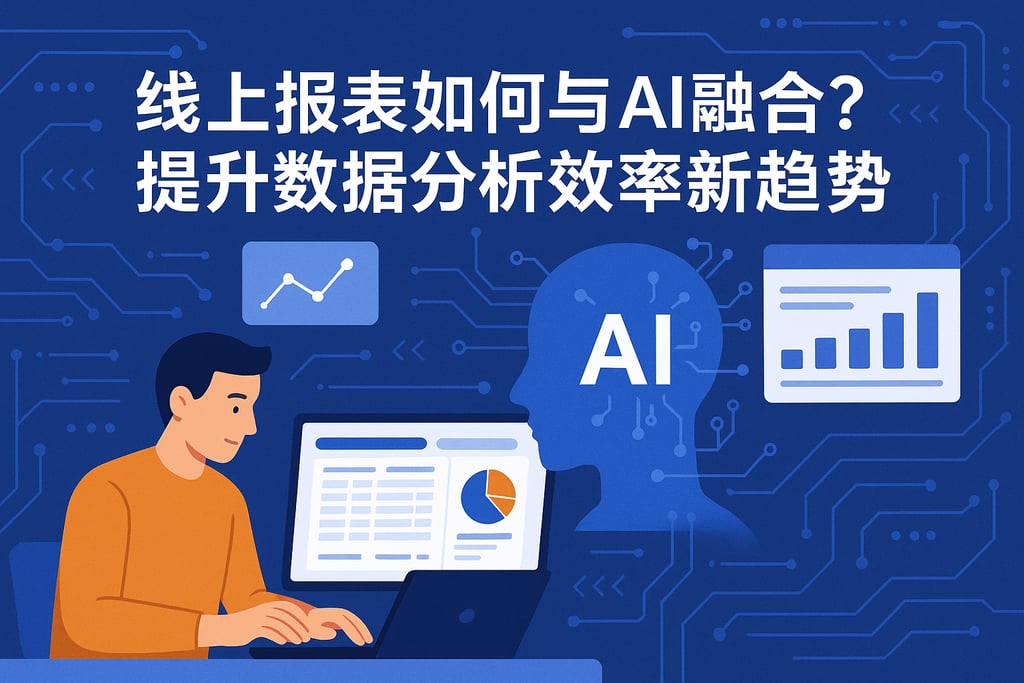 线上报表如何与AI融合？提升数据分析效率的新趋势