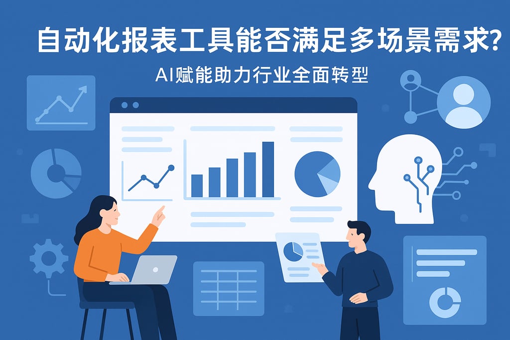 自动化报表工具能否满足多场景需求？AI赋能助力行业全面转型