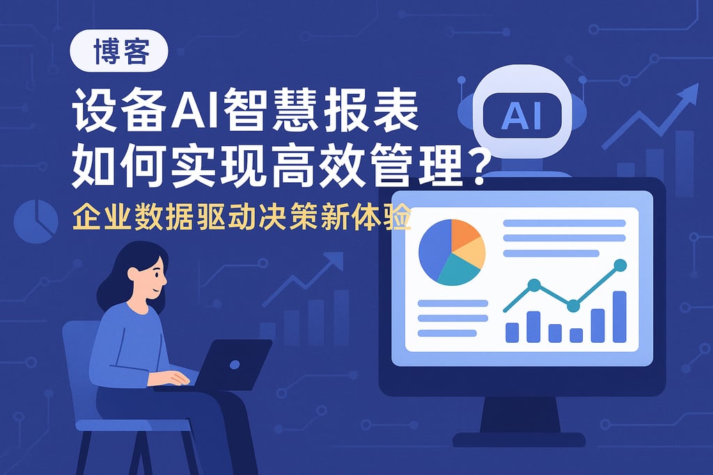 设备AI智慧报表如何实现高效管理？企业数据驱动决策新体验