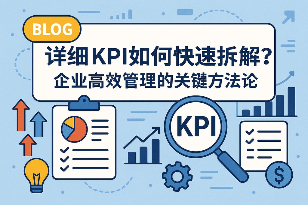 详细KPI如何快速拆解？企业高效管理的关键方法论