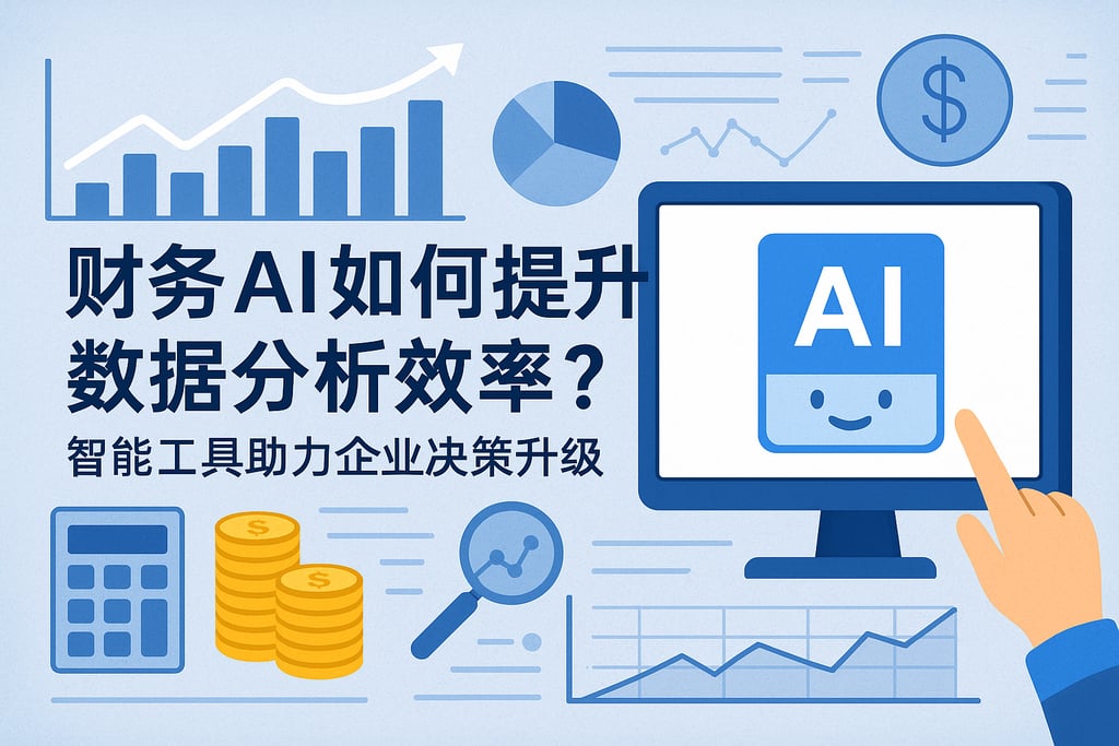 财务AI如何提升数据分析效率？智能工具助力企业决策升级