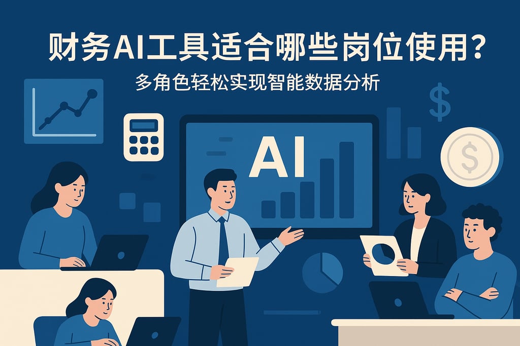 财务AI工具适合哪些岗位使用？多角色轻松实现智能数据分析