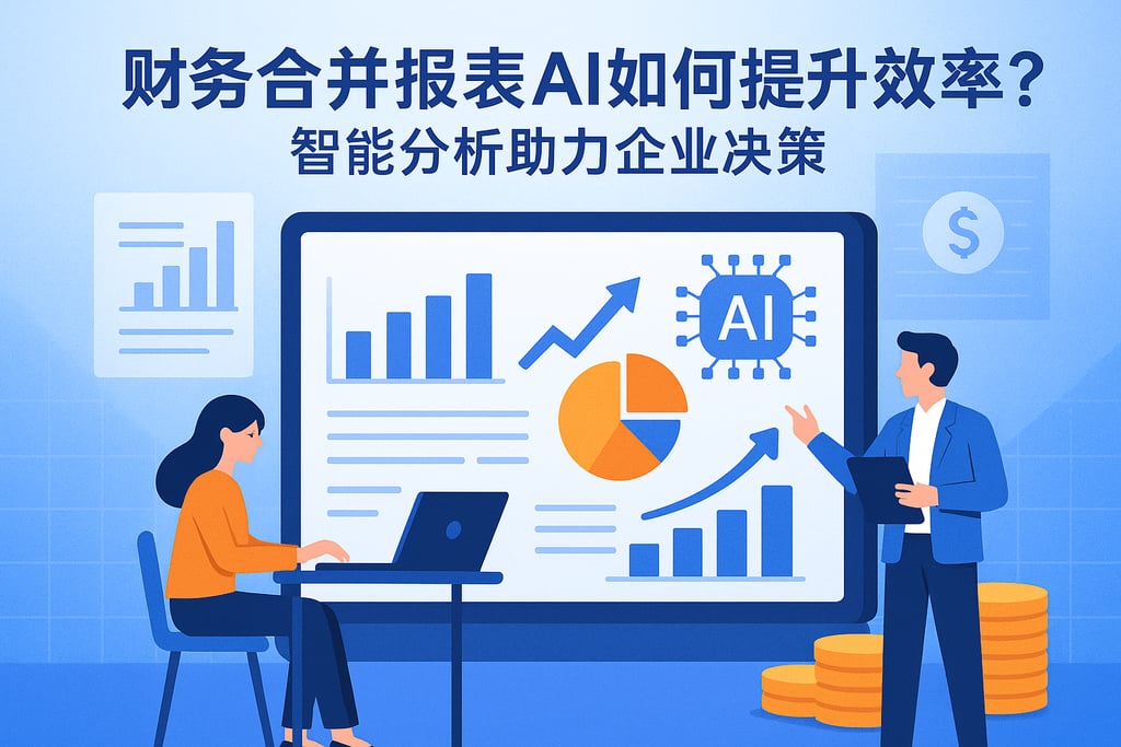 财务合并报表AI如何提升效率？智能分析助力企业决策