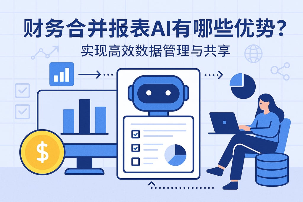 财务合并报表AI有哪些优势？实现高效数据管理与共享