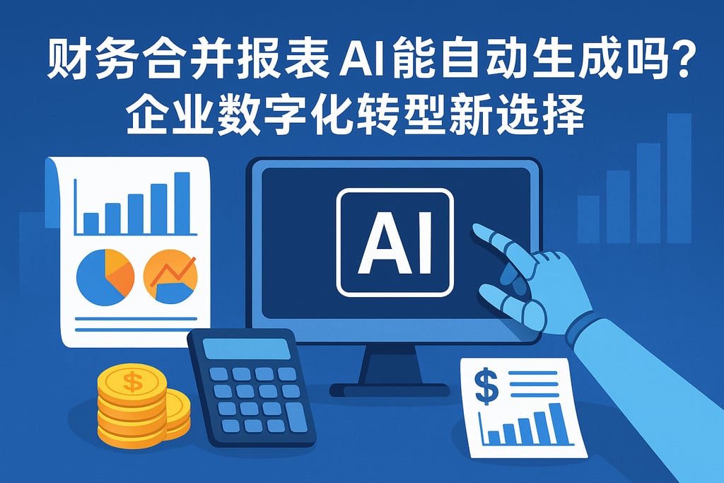 财务合并报表AI能自动生成吗？企业数字化转型新选择