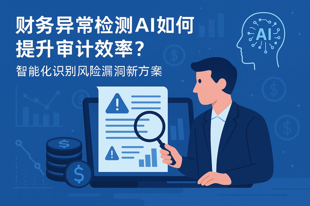 财务异常检测AI如何提升审计效率？智能化识别风险漏洞新方案
