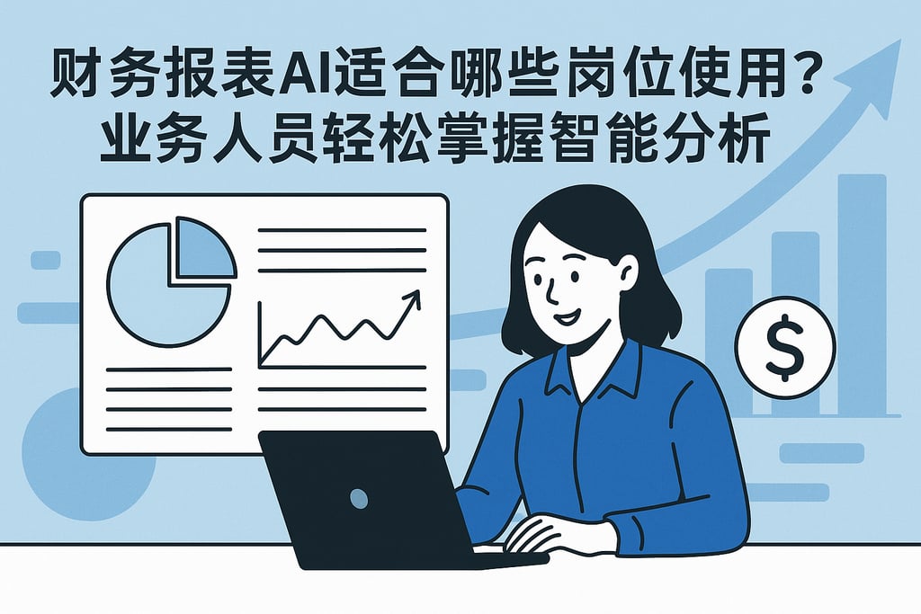 财务报表AI适合哪些岗位使用？业务人员轻松掌握智能分析