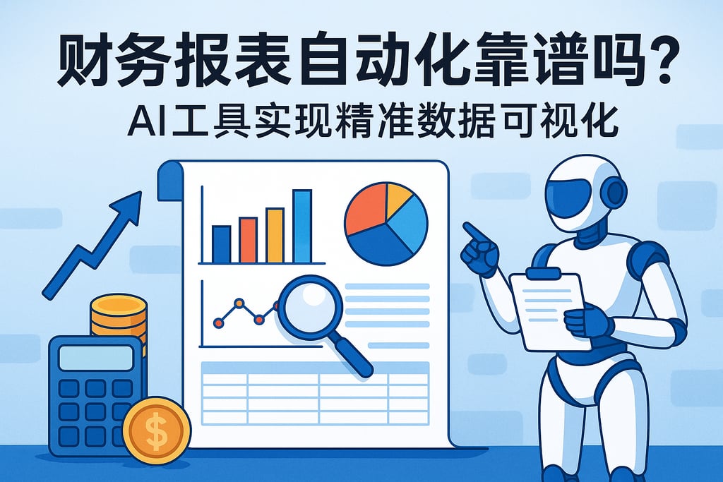 财务报表自动化靠谱吗？AI工具实现精准数据可视化