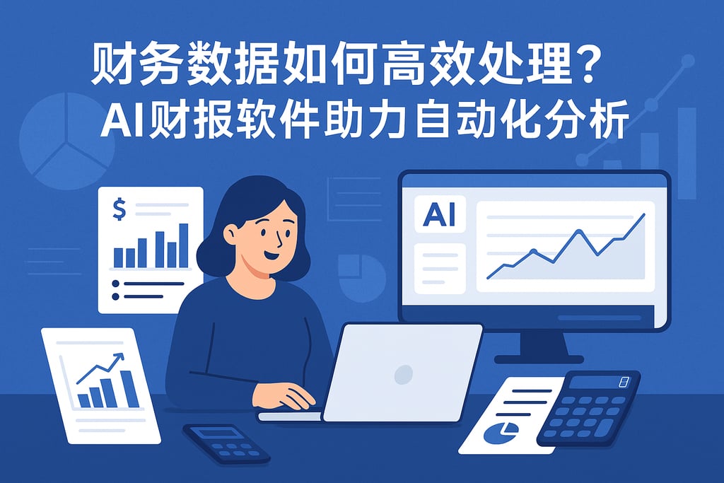 财务数据如何高效处理？AI财报软件助力自动化分析