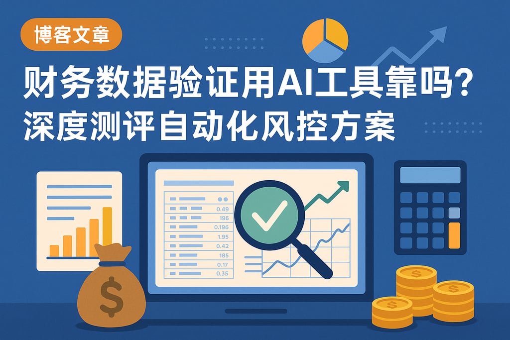 财务数据验证用AI工具靠谱吗？深度测评自动化风控方案