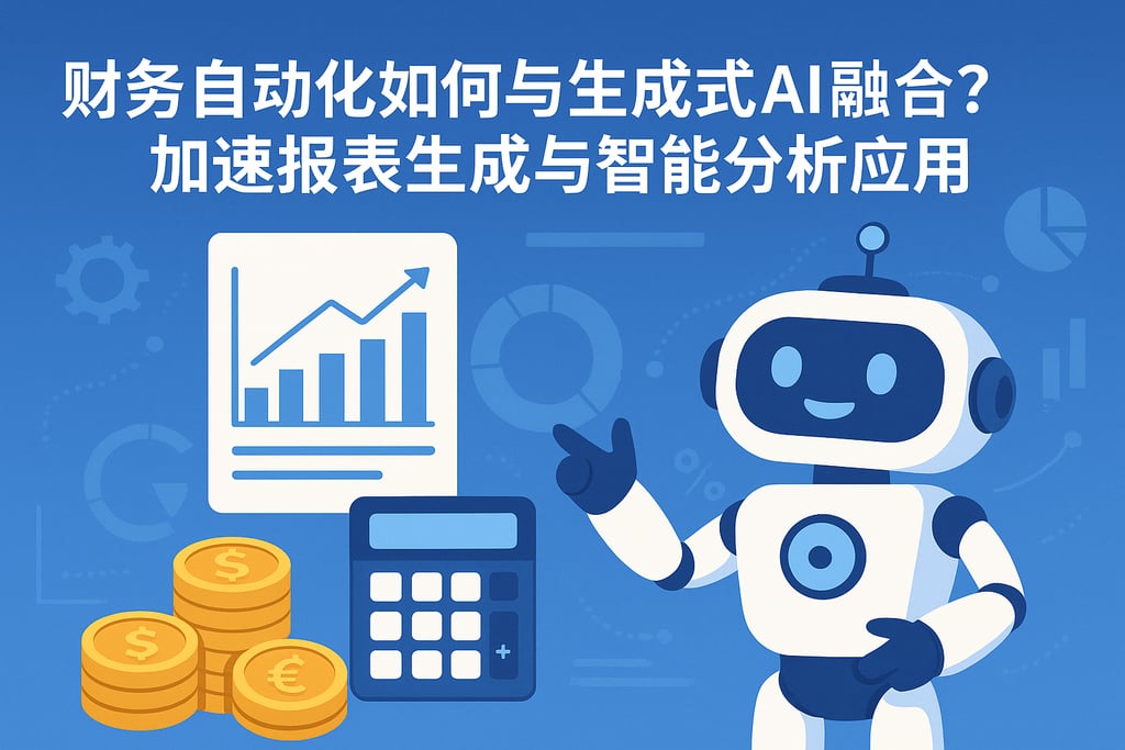 财务自动化如何与生成式AI融合？加速报表生成与智能分析应用