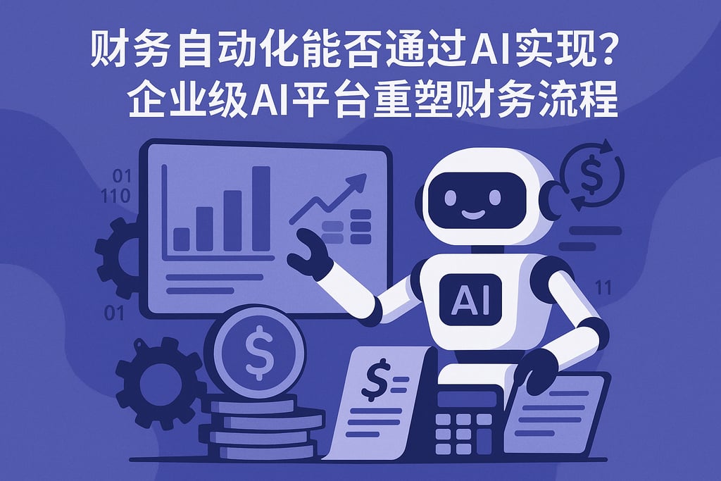 财务自动化能否通过ai实现？企业级ai平台重塑财务流程