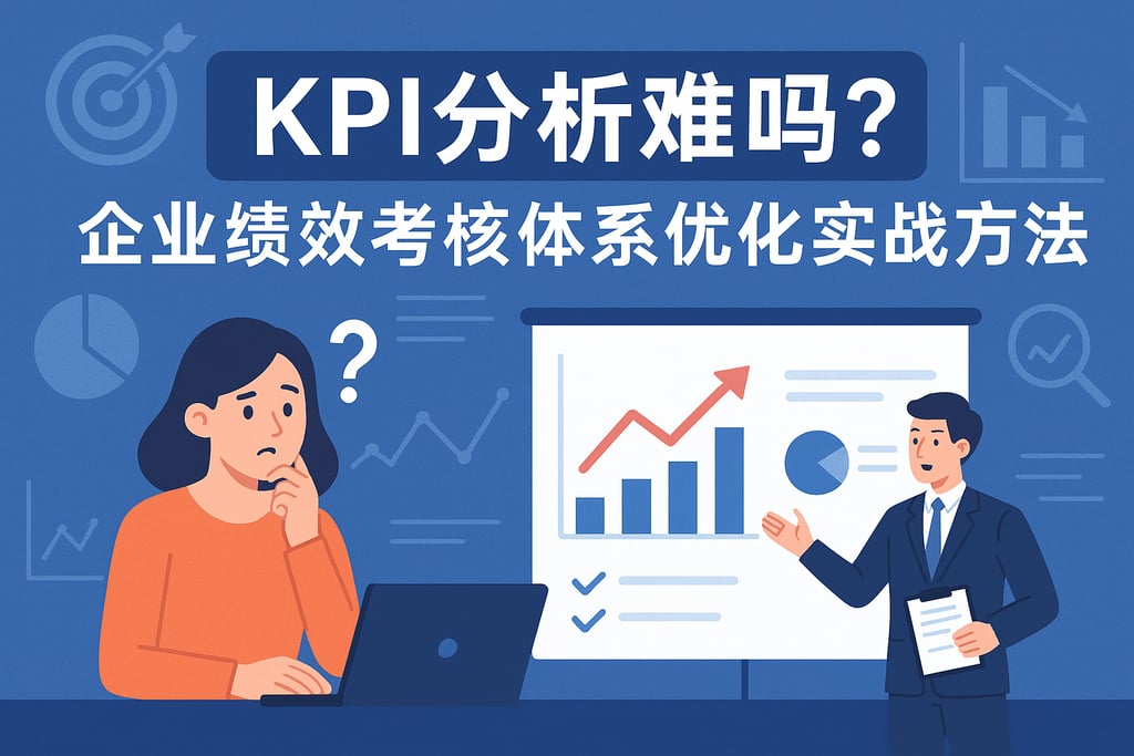 KPI分析难吗？企业绩效考核体系优化实战方法