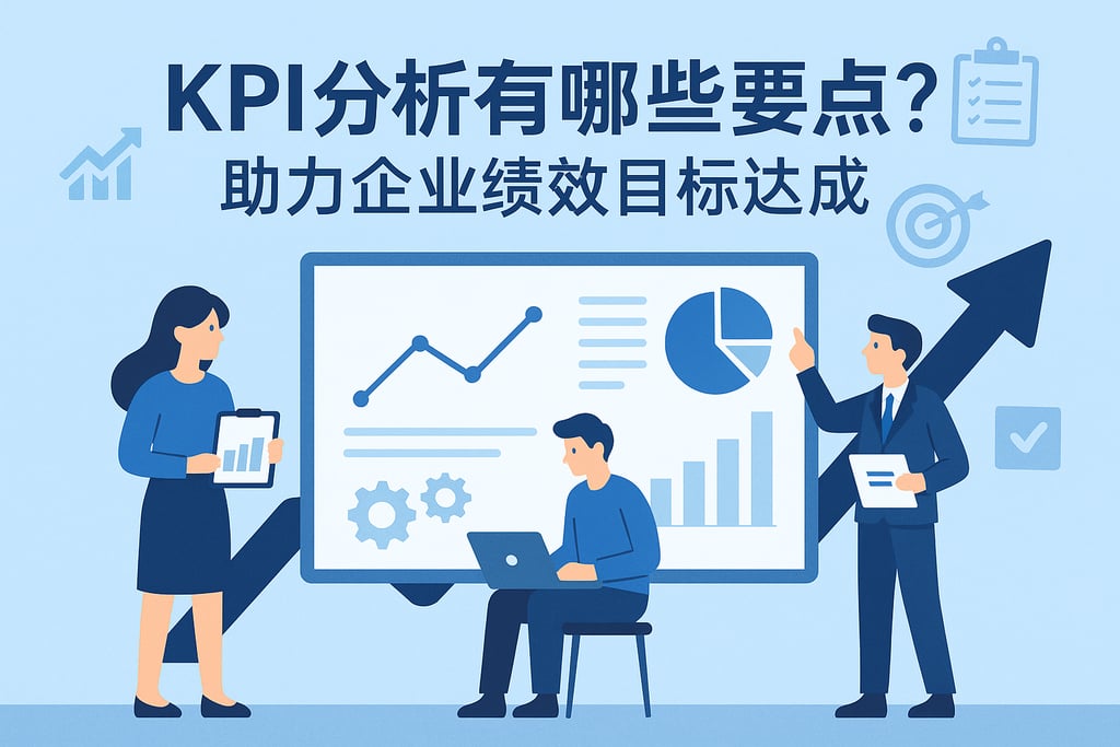 kpi分析有哪些要点？助力企业绩效目标达成