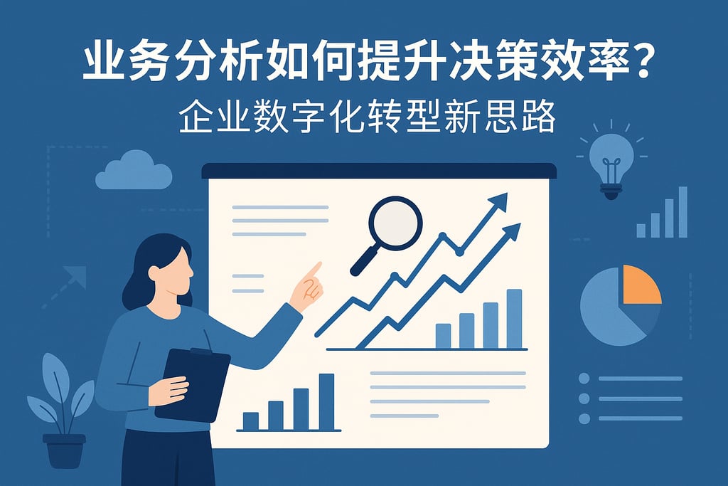 业务分析如何提升决策效率？企业数字化转型新思路