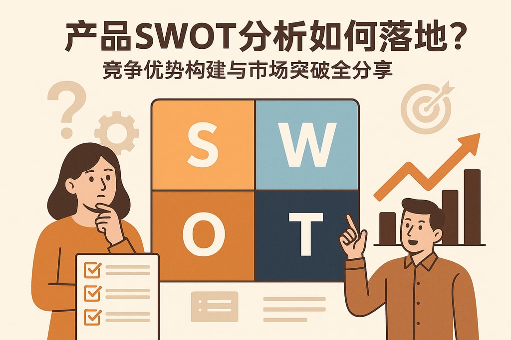产品swot分析如何落地？竞争优势构建与市场突破全分享
