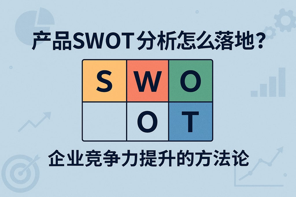 产品swot分析怎么落地？企业竞争力提升的方法论
