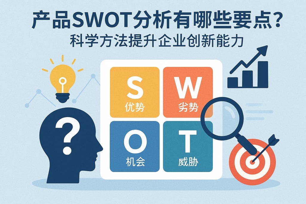 产品swot分析有哪些要点？科学方法提升企业创新能力