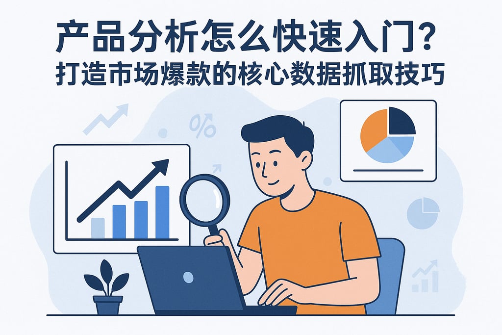 产品分析怎么快速入门？打造市场爆款的核心数据抓取技巧