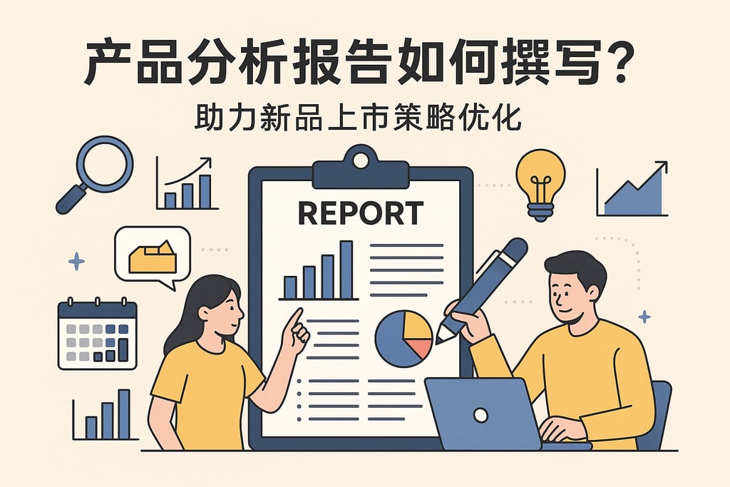 产品分析报告如何撰写？助力新品上市策略优化