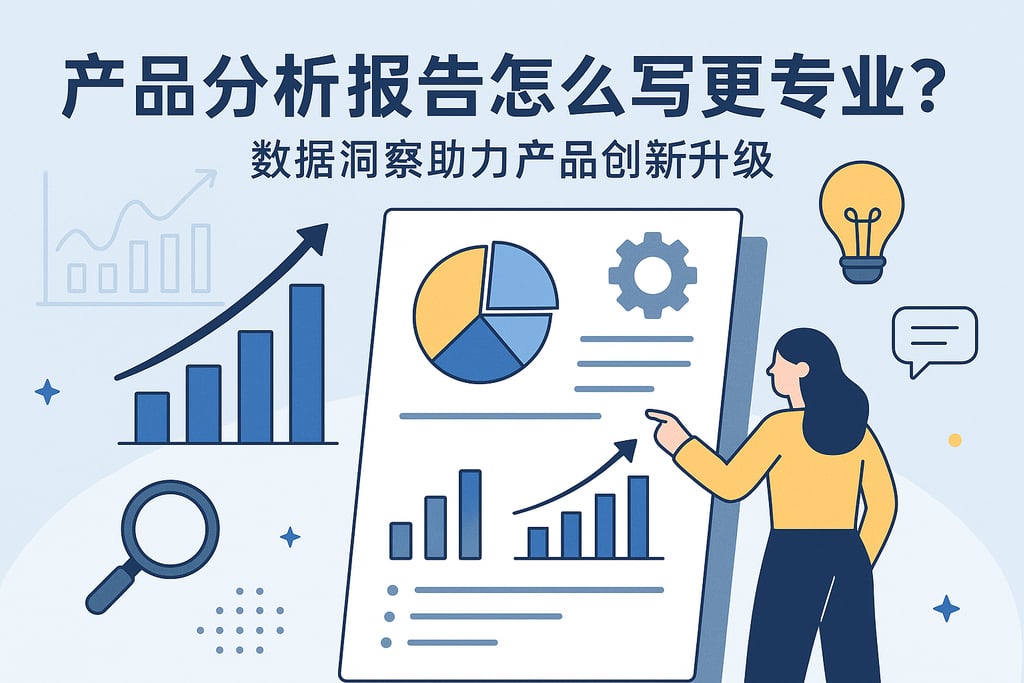 产品分析报告怎么写更专业？数据洞察助力产品创新升级