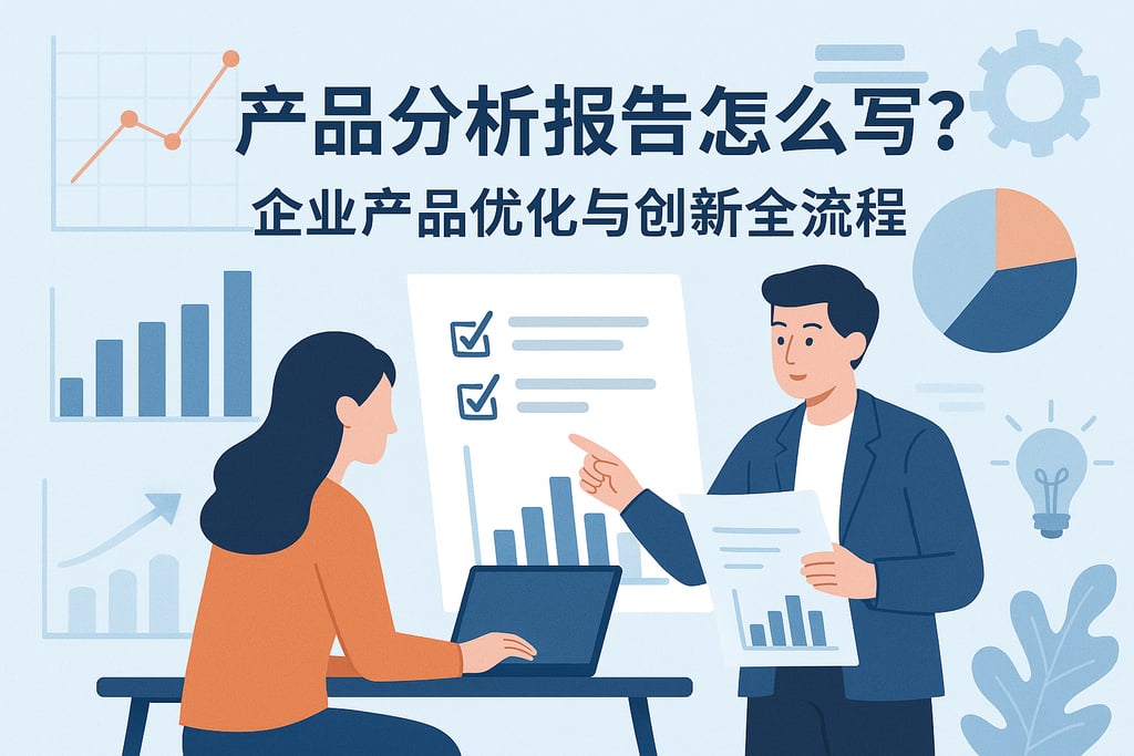 产品分析报告怎么写？企业产品优化与创新全流程