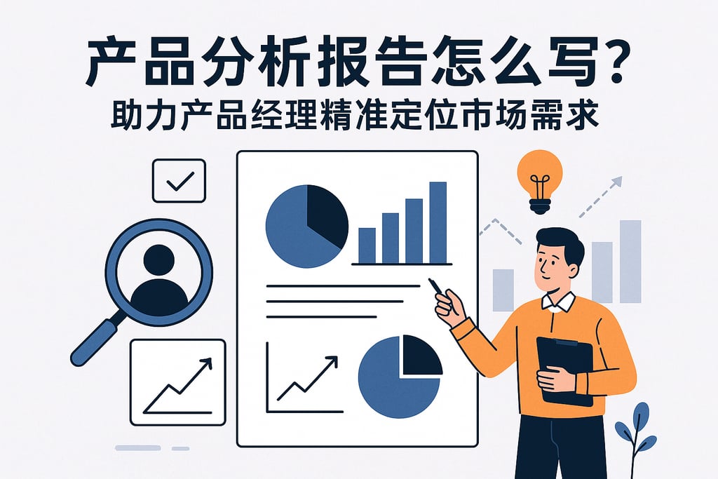 产品分析报告怎么写？助力产品经理精准定位市场需求