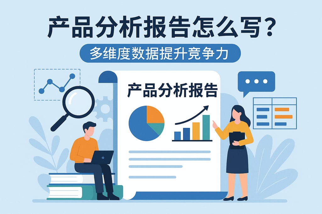 产品分析报告怎么写？多维度数据提升竞争力