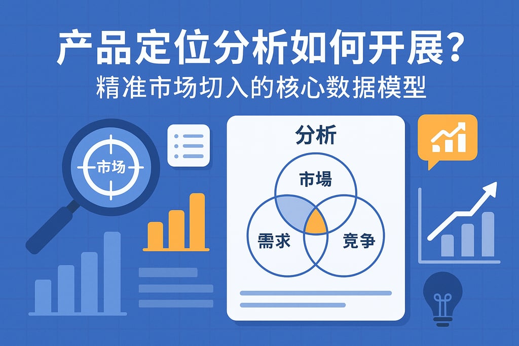产品定位分析如何开展？精准市场切入的核心数据模型