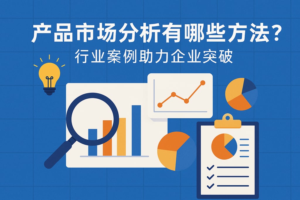 产品市场分析有哪些方法？行业案例助力企业突破