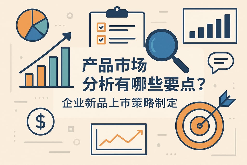 产品市场分析有哪些要点？企业新品上市策略制定