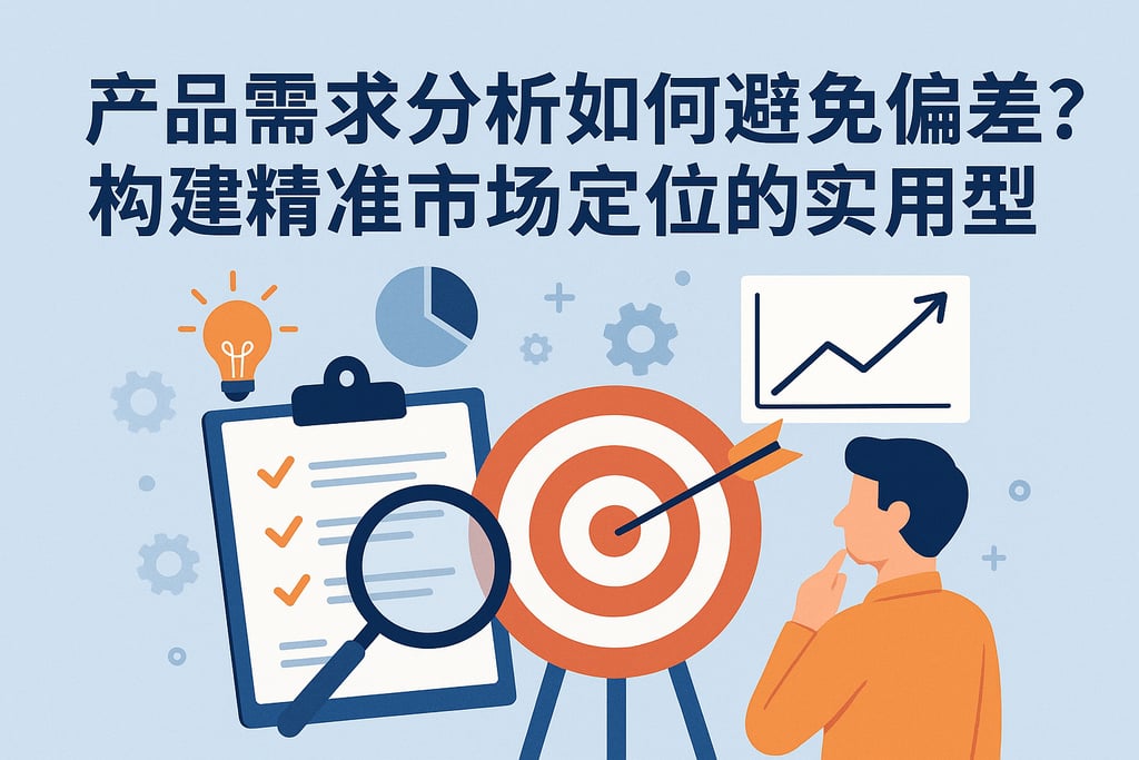 产品需求分析如何避免偏差？构建精准市场定位的实用模型